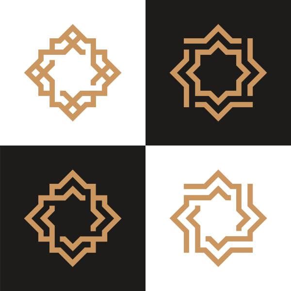 لوگوهای هندسی و اسلامی