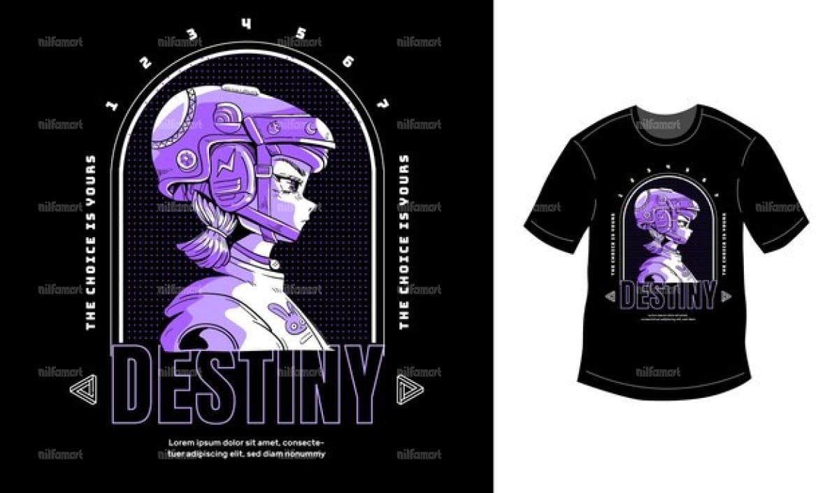 دانلود رایگان طرح برای چاپ روی لباس | کیفیت بالا eps لایه باز