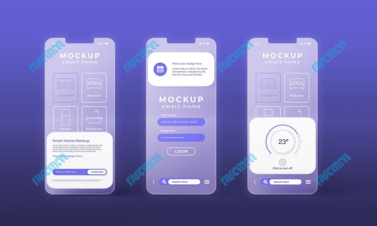 دانلود رایگان فایل های psd حرفه ای برای رابط کاربری و ui لاگین