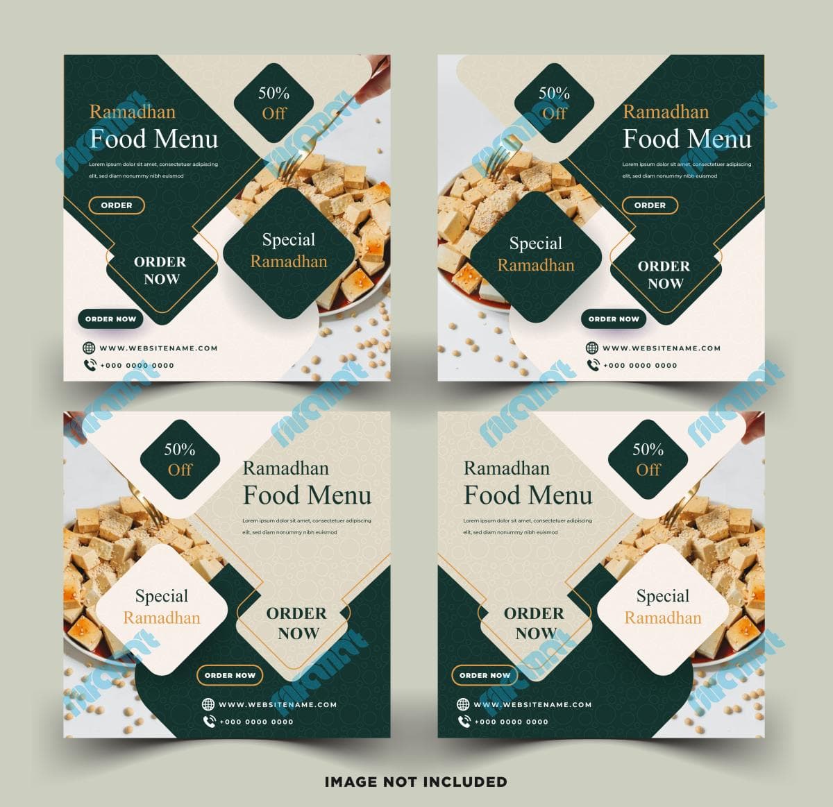 دانلود وکتور رایگان قالب وکتور منوی غذای | نیلفام آرت