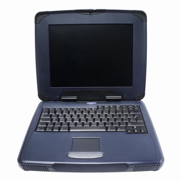 عکس لپ تاپ باز خاموش سرمه ای رنگ