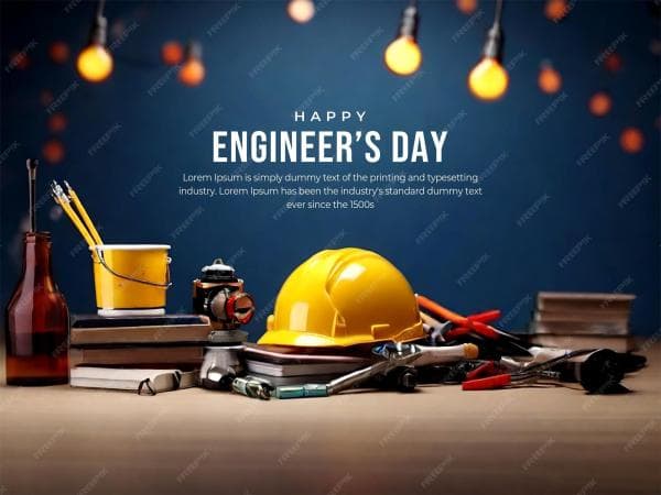 دانلود رایگان پوستر روز مهندس psd
