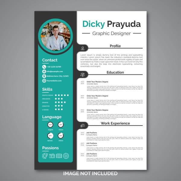 دانلود قالب رزومه رایگان