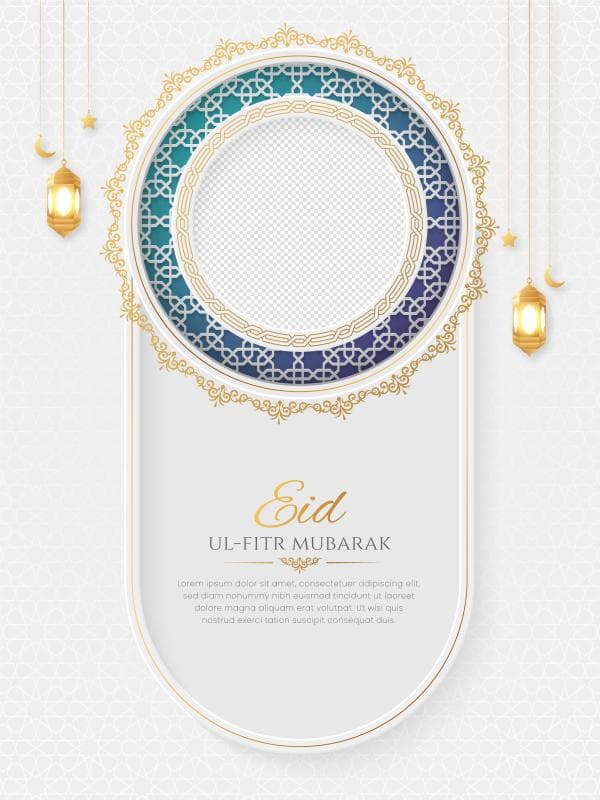 دانلود رایگان وکتور پست ماه رمضان با طراحی اسلامی