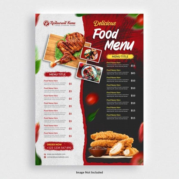 دانلود رایگان منو رستوران